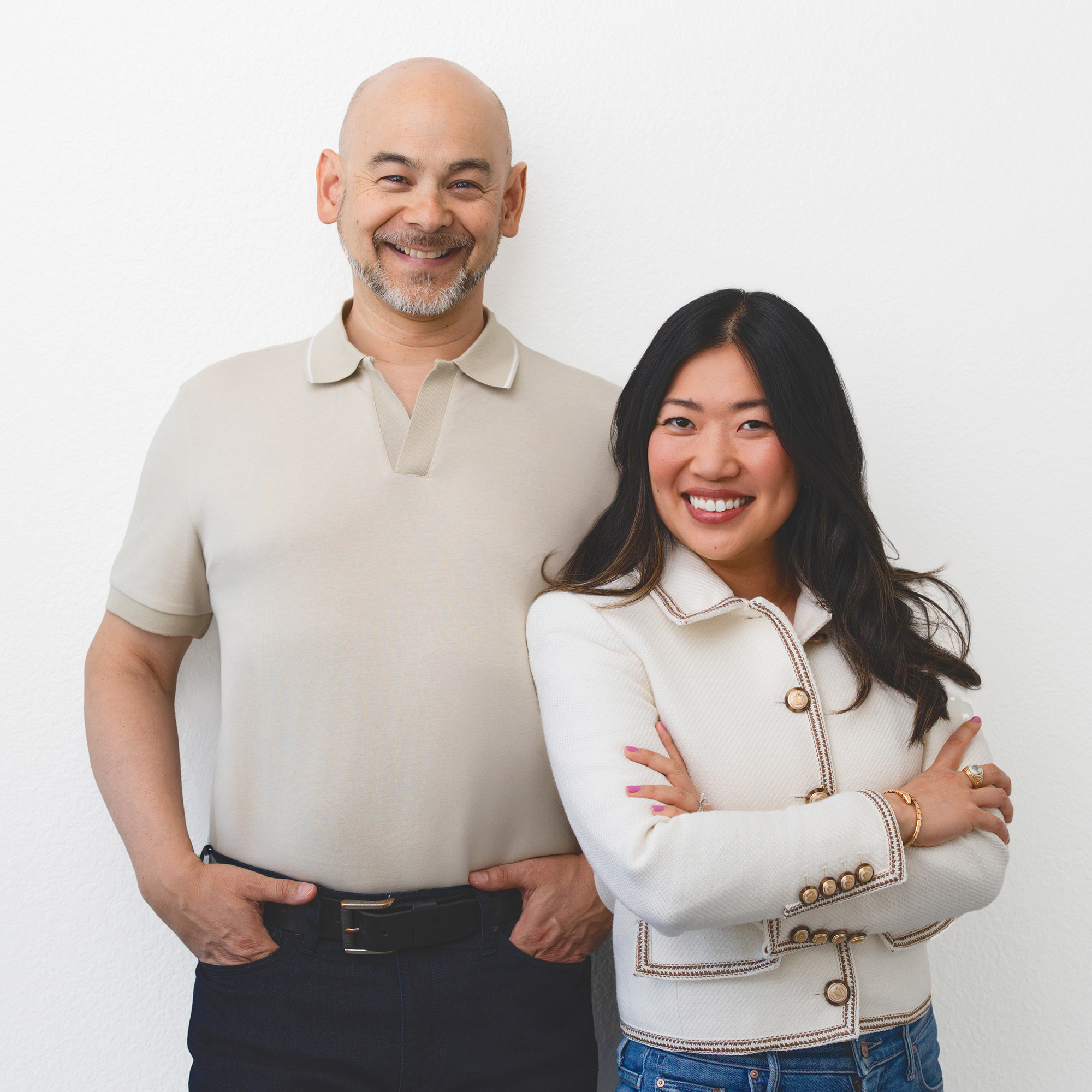 Photo of Julian and Kathy, co-founders of Streamline AI