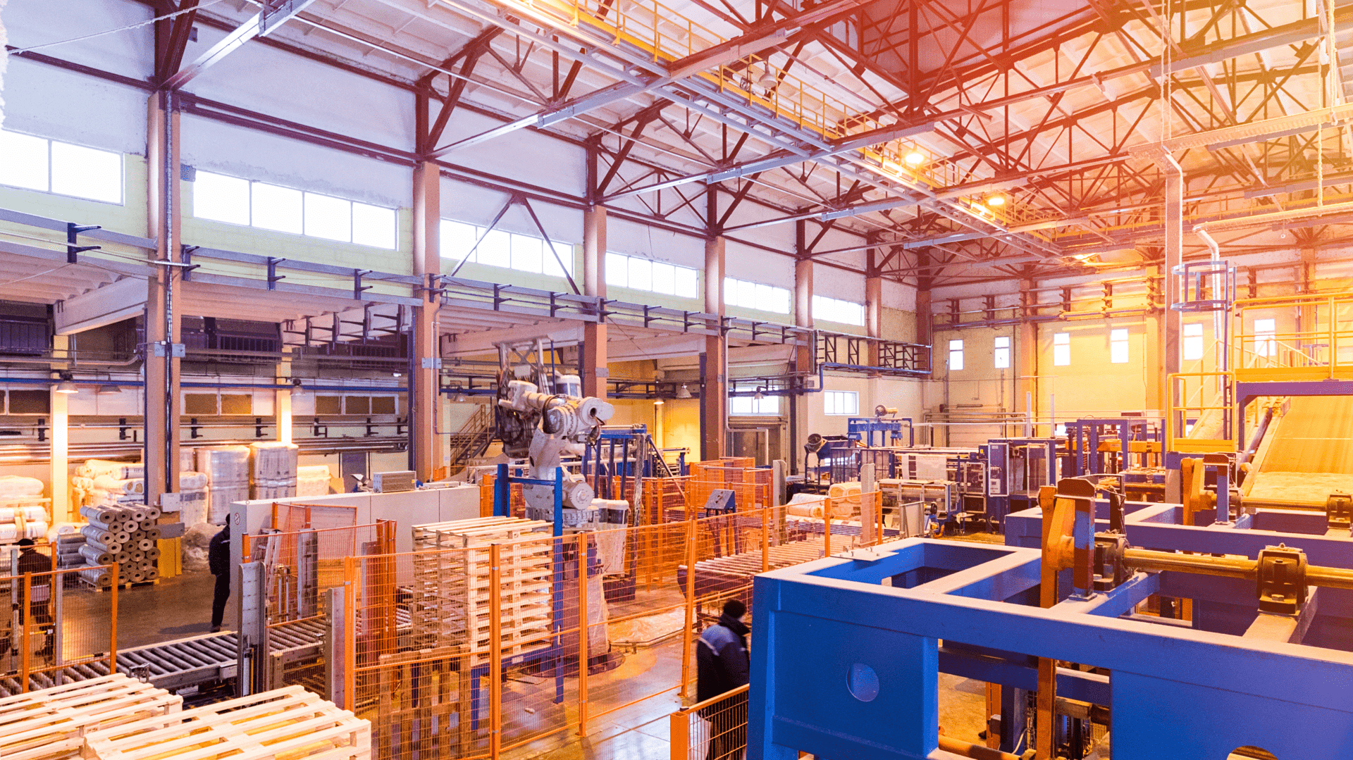 inside a factory