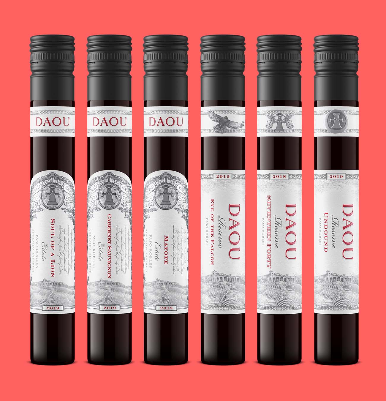small wine tubes from Paso Robles winery that makes it idea to try out and to gift