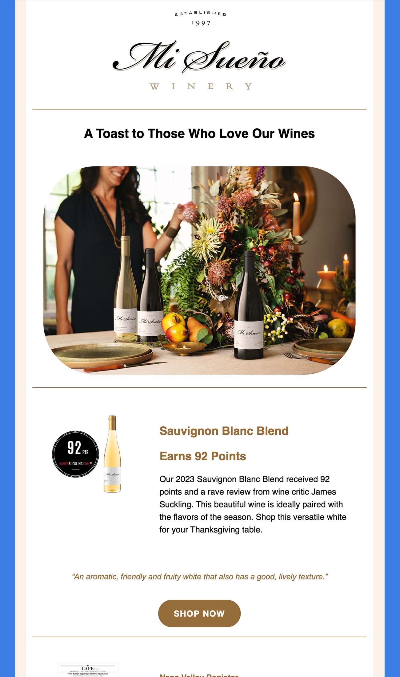 Outshinery's pre-designed images are high-impact for email conversions
