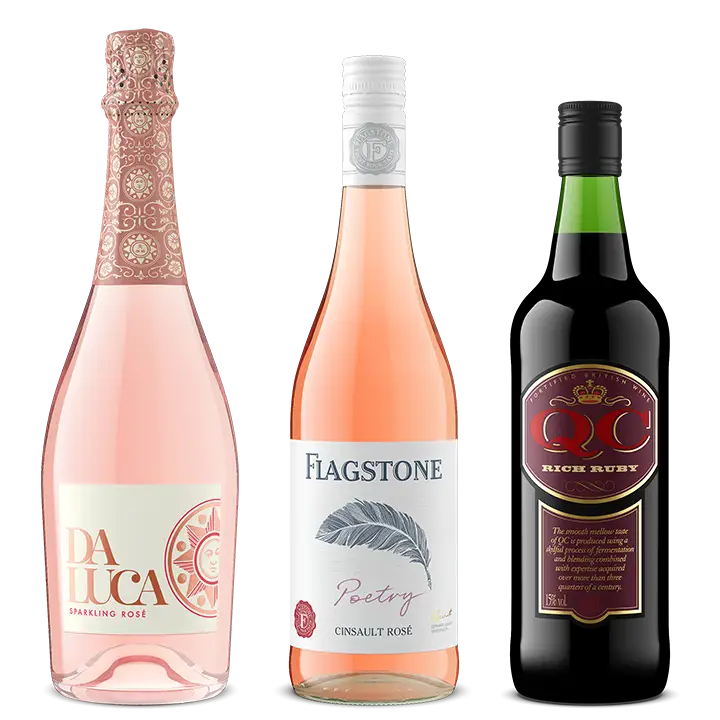 3 wine bottle shot photography