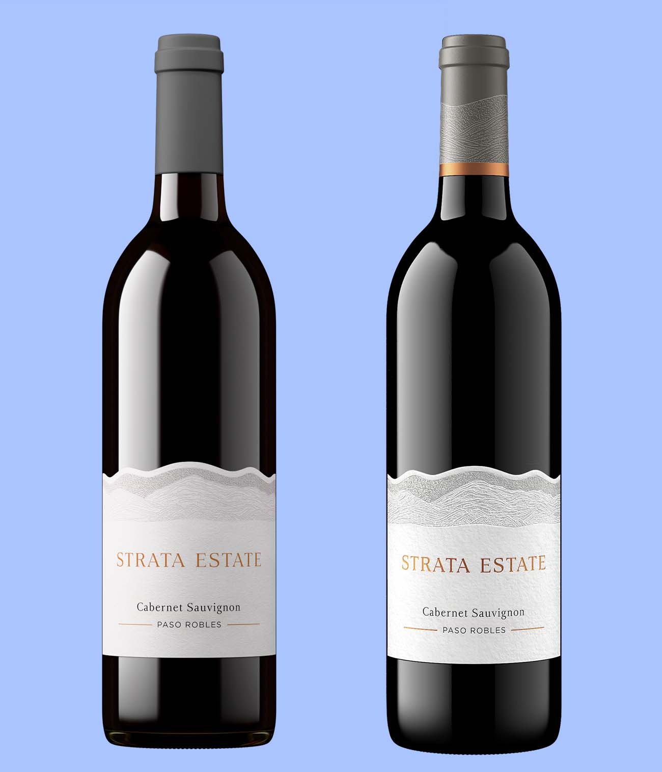 Digitally rendered wine bottle on a bright background demonstrating a higher visual standard for product imagery