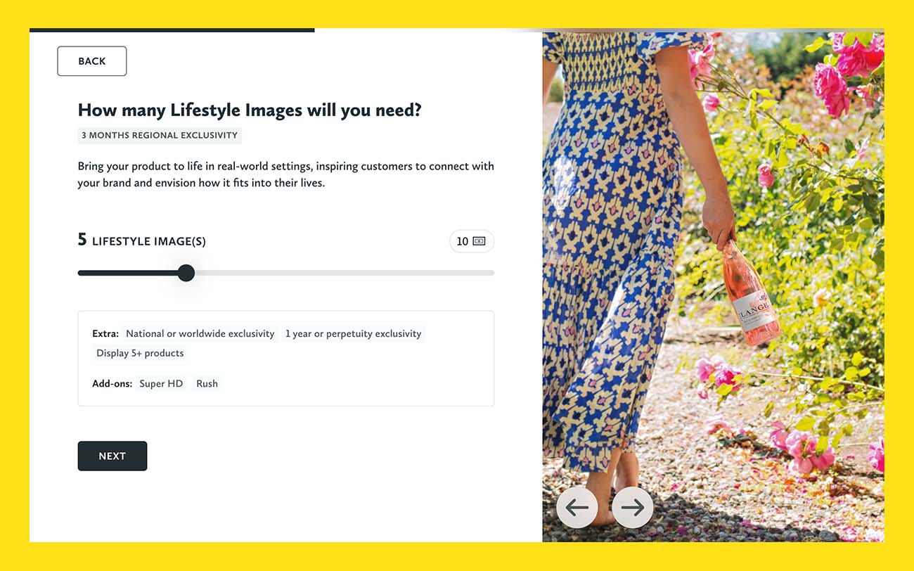 Pre-designed imagery: how many lifestyle images will you need?