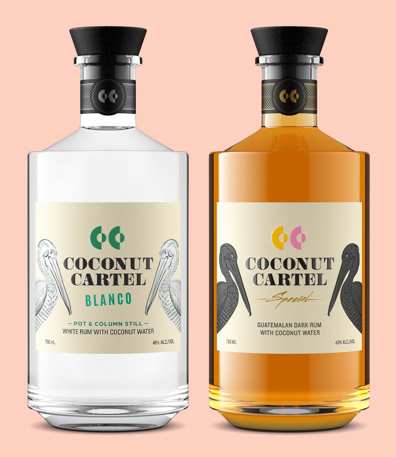 high end rums (blanco and special) that uniquely feature coconut water as one of its ingredient