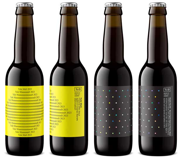Beer bottle product shot by Outshinery