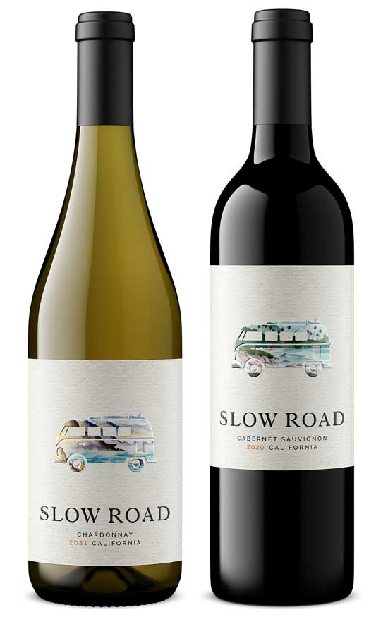 Wine bottle product shot by Outshinery