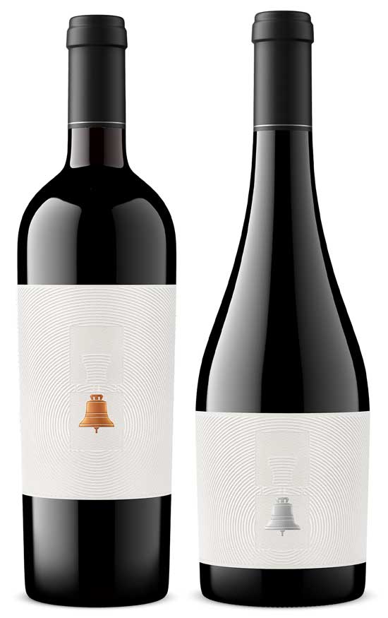 Wine bottle product shot by Outshinery