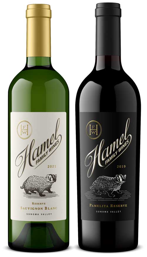 Wine bottle product shot by Outshinery