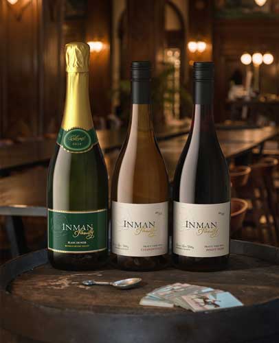 Wine bottle lifestyle image by Outshinery