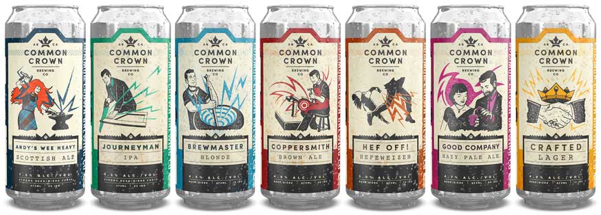 Beer can product shot by Outshinery