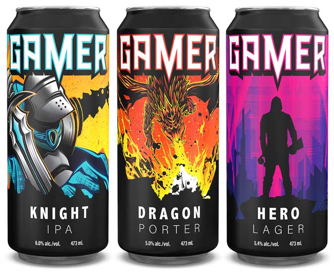 Beer can product shot by Outshinery