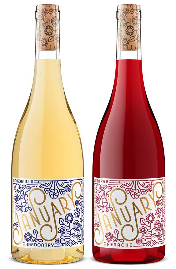 Wine bottle product shot by Outshinery