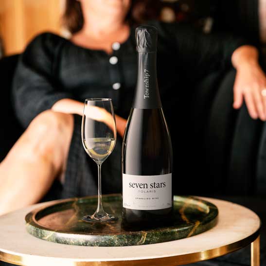 Wine bottle lifestyle image by Outshinery