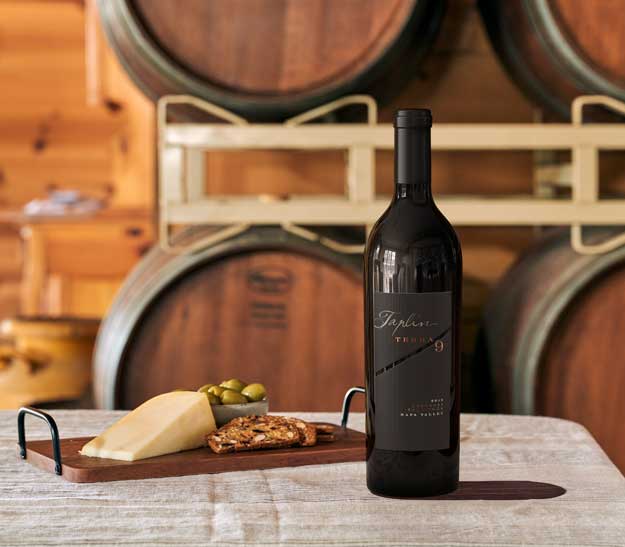 Wine bottle lifestyle image by Outshinery