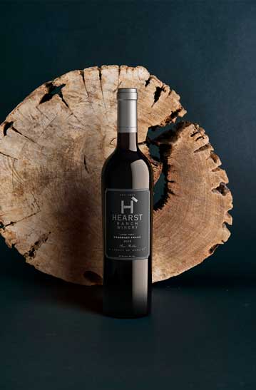 Wine bottle lifestyle image by Outshinery