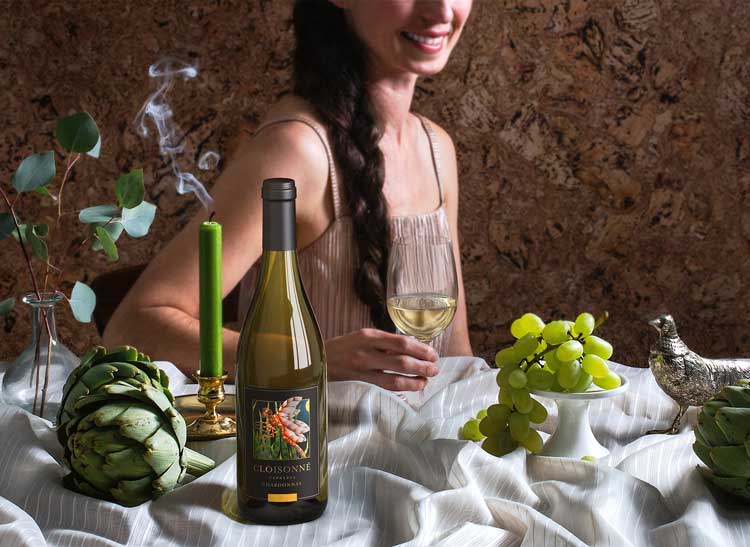 Wine bottle lifestyle image by Outshinery