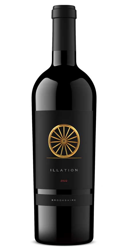 Wine bottle product shot by Outshinery