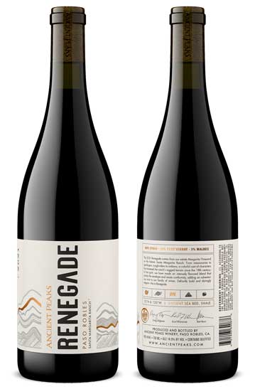 Wine bottle product shot by Outshinery