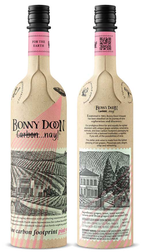 Wine bottle product shot by Outshinery