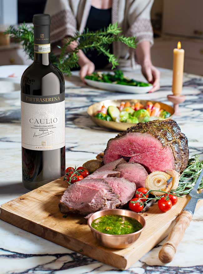 Wine recipe pairing by Outshinery