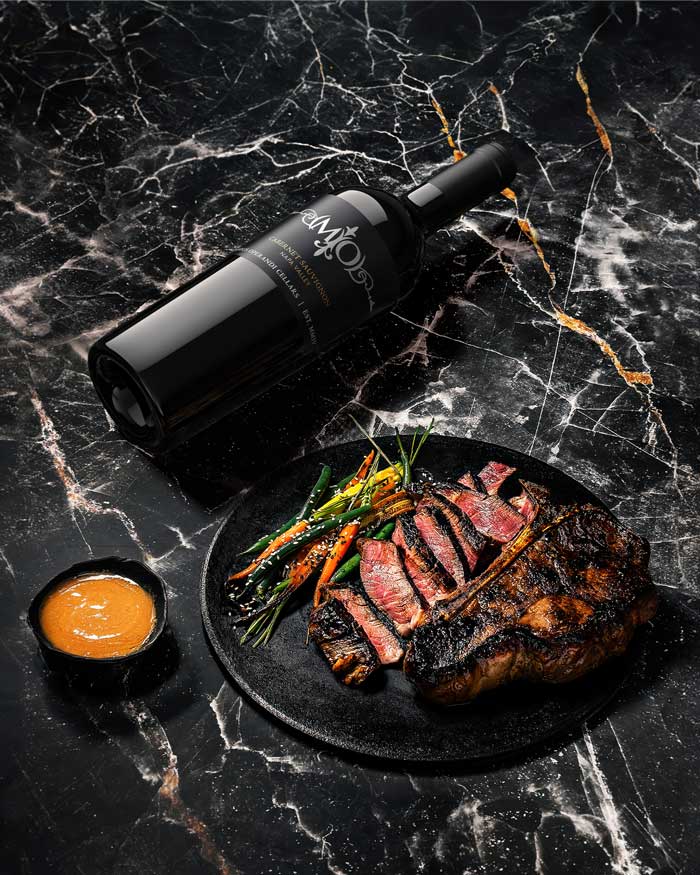 Wine recipe pairing by Outshinery