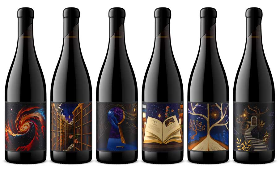 Wine product shot by Outshinery