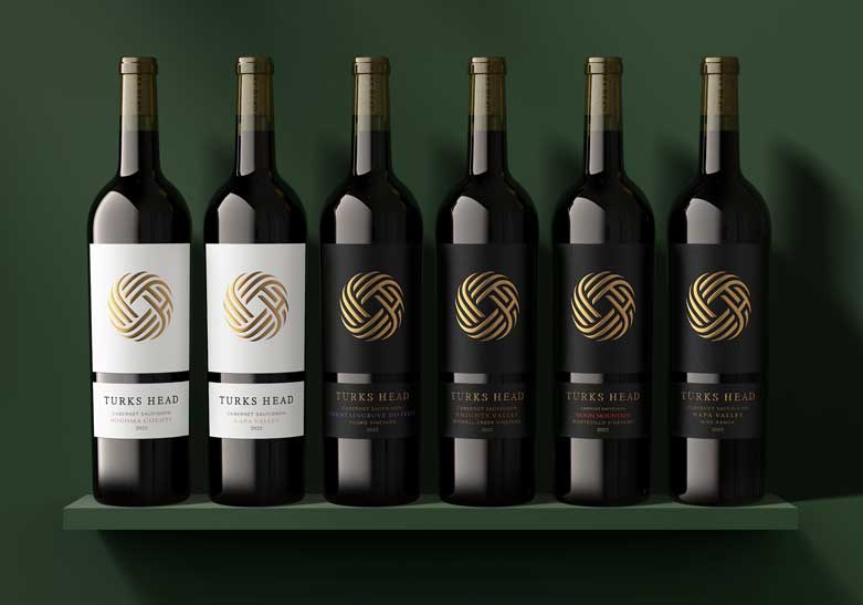 Wine portfolio image by Outshinery