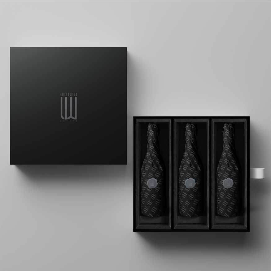 Wine box and shipper set by Outshinery