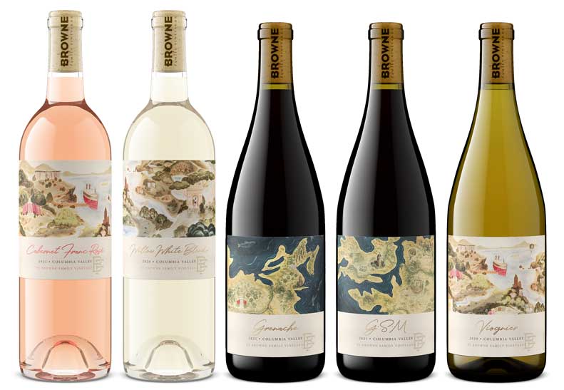 Wine product shot by Outshinery