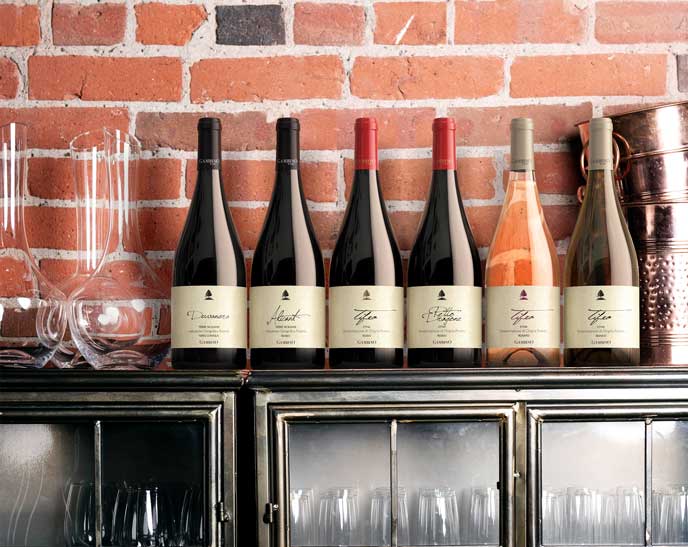 Wine bottle lifestyle image by Outshinery