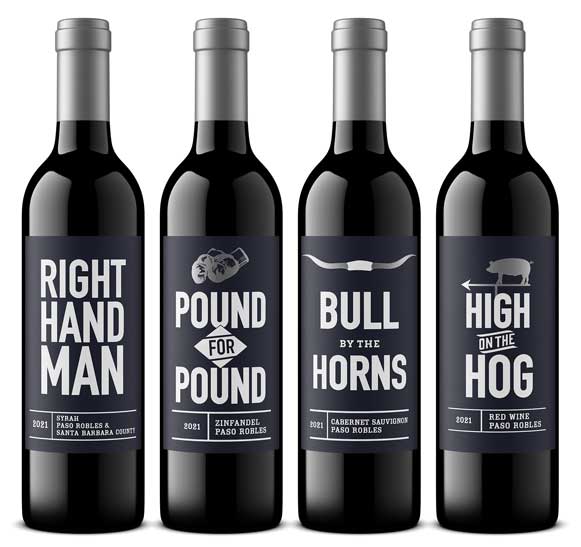 Wine product shot by Outshinery