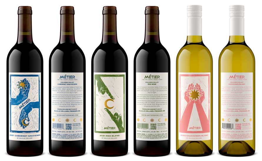 Wine product shot by Outshinery