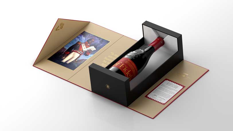 Wine box and shipper set by Outshinery