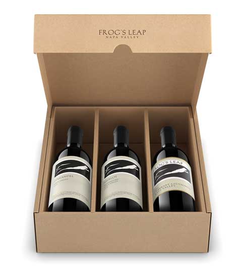 Wine box and shipper set by Outshinery