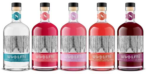 Spirits bottle cocktail by Outshinery