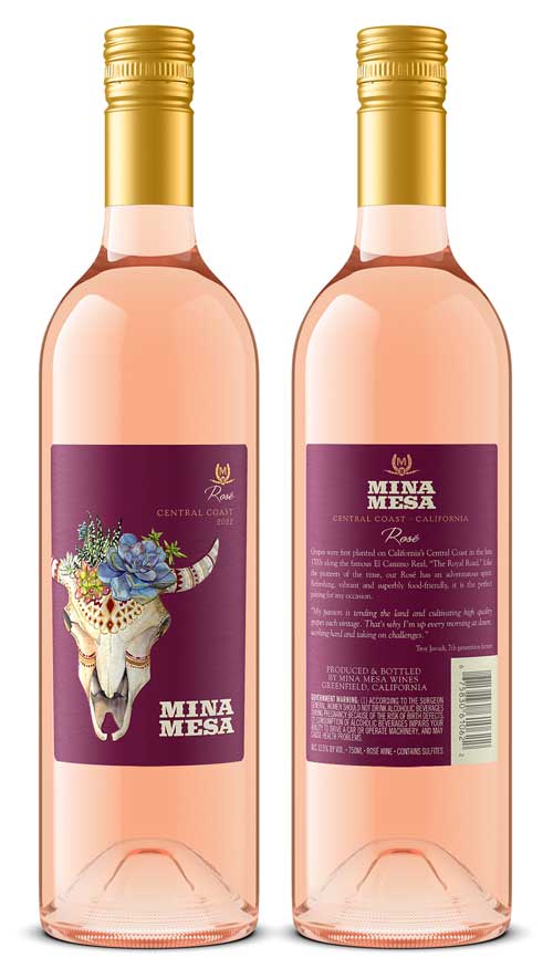 Wine bottle product shot by Outshinery