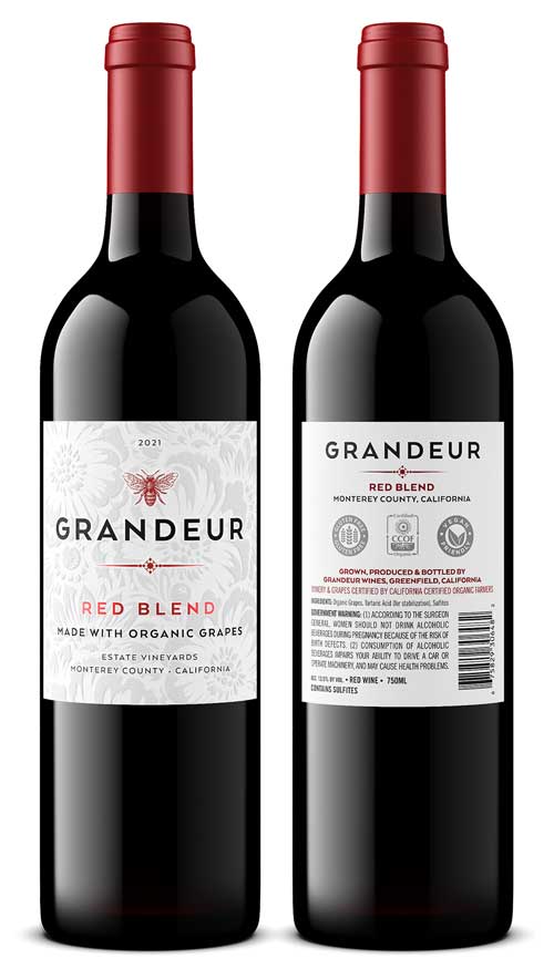 Wine bottle product shot by Outshinery