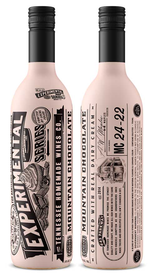 Wine bottle product shot by Outshinery