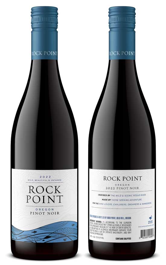 Wine bottle product shot by Outshinery