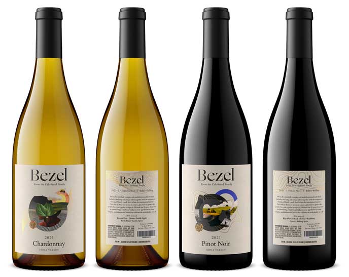 Wine bottle product shot by Outshinery