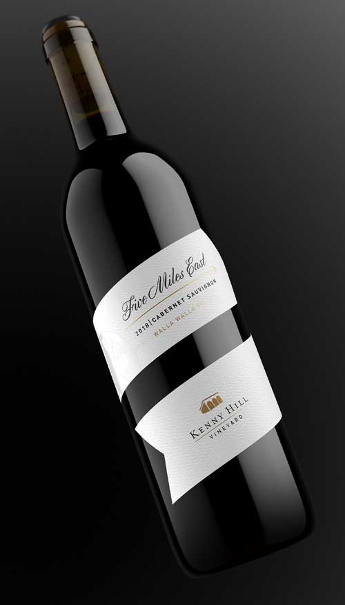 Wine bottle portfolio image by Outshinery