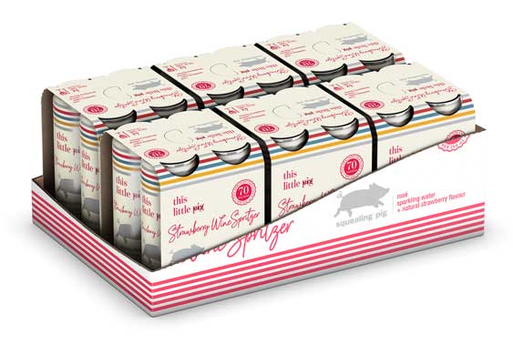 RTD and cider box and shipper set by Outshinery