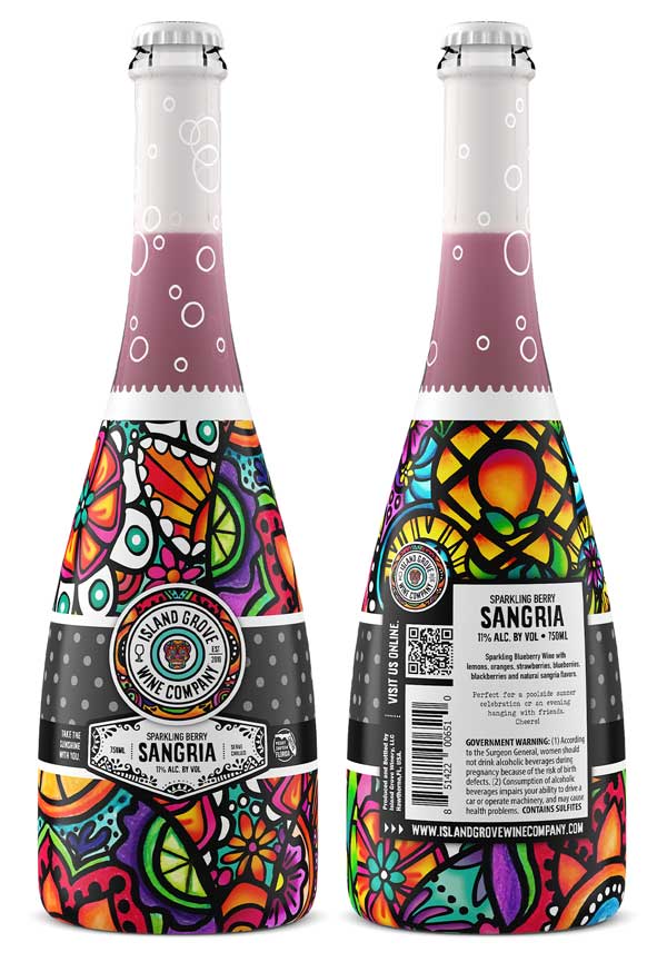 RTD and cider bottle product shot by Outshinery