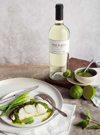 Wine Bottle Recipe Pairing by Outshinery