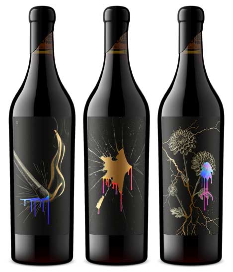 Wine bottle product shot by Outshinery