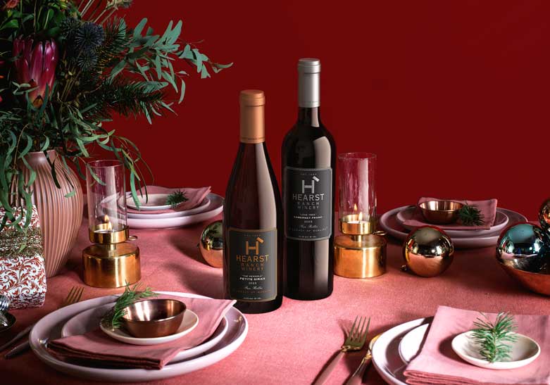 Wine bottle lifestyle image by Outshinery