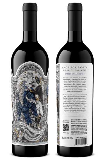 Wine bottle product shot by Outshinery