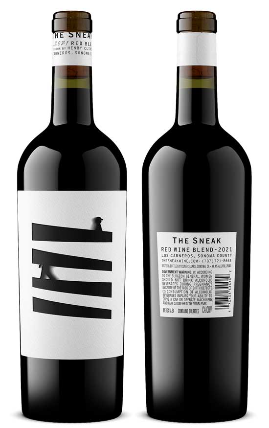 Wine bottle product shot by Outshinery