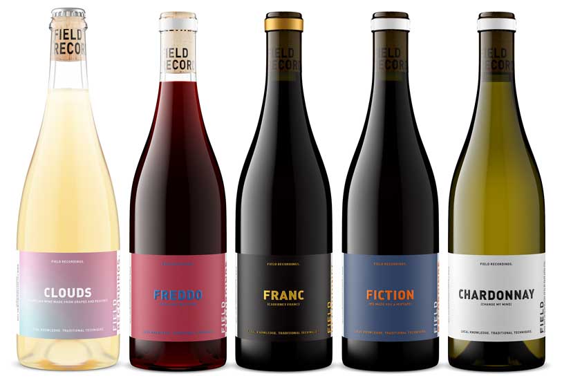 Wine bottle product shot by Outshinery