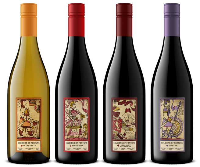 Wine bottle product shot by Outshinery